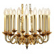 Подвесная люстра iLamp Louvre MD8551-15 GD