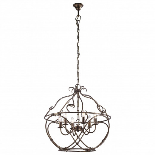 Подвесная люстра Arte Lamp Bellator A8960SP-6GA