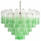 Подвесная люстра Loft it Murano 10580/800 Clear green