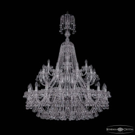 Подвесная люстра Bohemia Ivele Crystal 1409 1409/20+10+5/400/XL-152/2d Ni