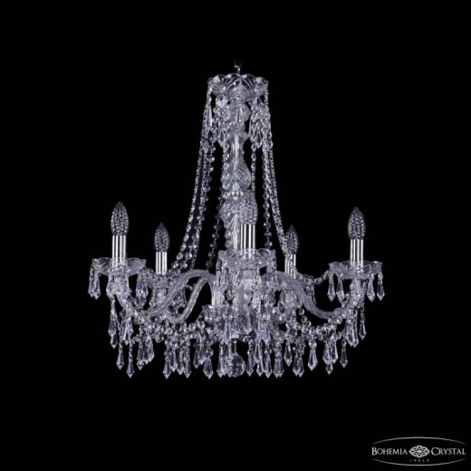 Подвесная люстра Bohemia Ivele Crystal 1403 1403/5/195/h-60 Ni
