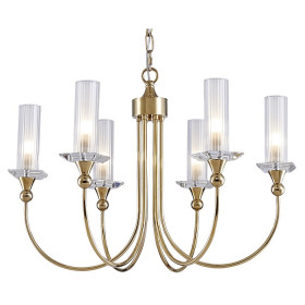 Подвесная люстра Newport 4580 4586/С gold