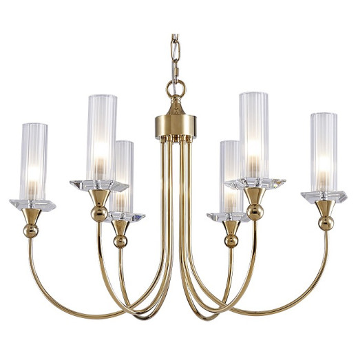 Подвесная люстра Newport 4580 4586/С gold