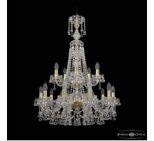 Подвесная люстра Bohemia Ivele Crystal 1409 1409/10+5/240/XL-91/2d G