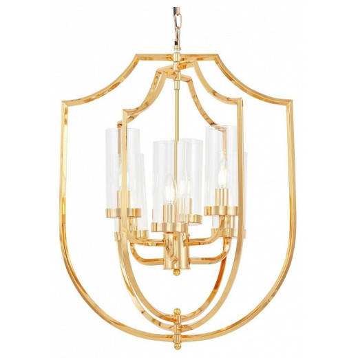 Подвесная люстра LUMINA DECO Trulia LDP 8006-6 F.GD