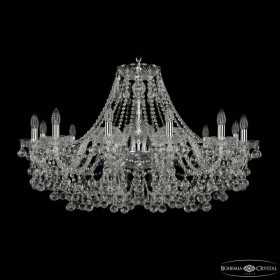 Подвесная люстра Bohemia Ivele Crystal 1409 1409/12/360 Ni
