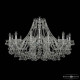 Подвесная люстра Bohemia Ivele Crystal 1409 1409/12/360 Ni