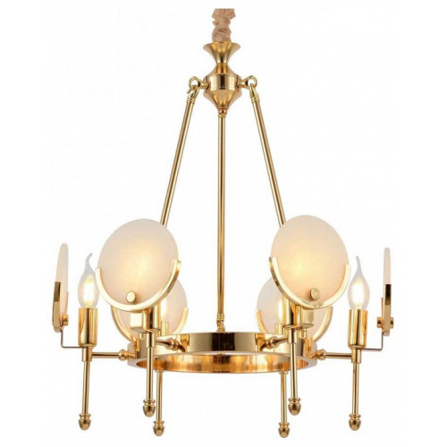 Подвесная люстра LUMINA DECO Montego LDP 8010-6 F.GD