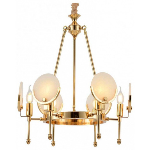 Подвесная люстра LUMINA DECO Montego LDP 8010-6 F.GD