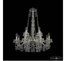Подвесная люстра Bohemia Ivele Crystal 1409 1409/8+4/240/h-77 G