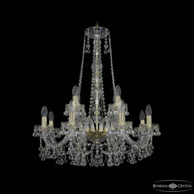 Подвесная люстра Bohemia Ivele Crystal 1409 1409/8+4/240/h-77 G