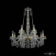 Подвесная люстра Bohemia Ivele Crystal 1409 1409/8+4/240/h-77 G