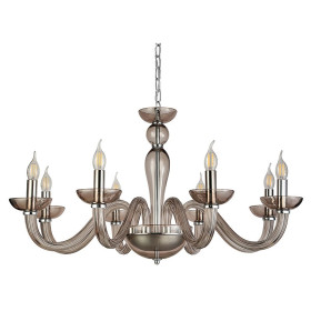 Подвесная люстра Newport ARLETTE 8648/С chrome coffee