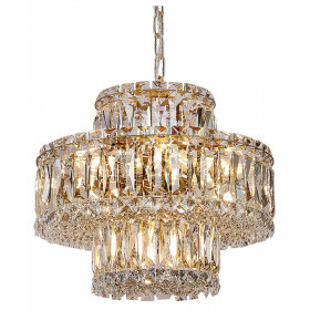 Подвесная люстра Newport 8450 8458+3/C gold