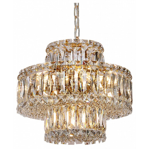 Подвесная люстра Newport 8450 8458+3/C gold