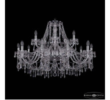 Подвесная люстра Bohemia Ivele Crystal 1403 1403/10+5/360 Ni