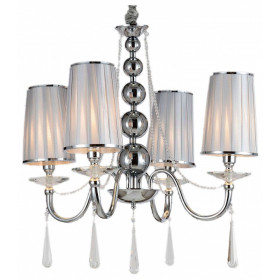Подвесная люстра LUMINA DECO Fabione LDP 1200-4 CHR