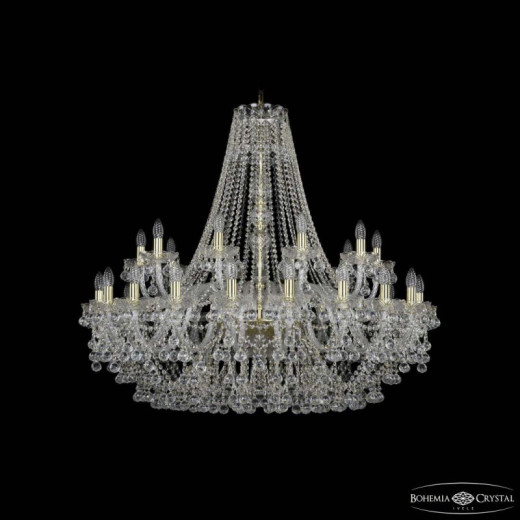 Подвесная люстра Bohemia Ivele Crystal 1409 1409/20+10/400 G