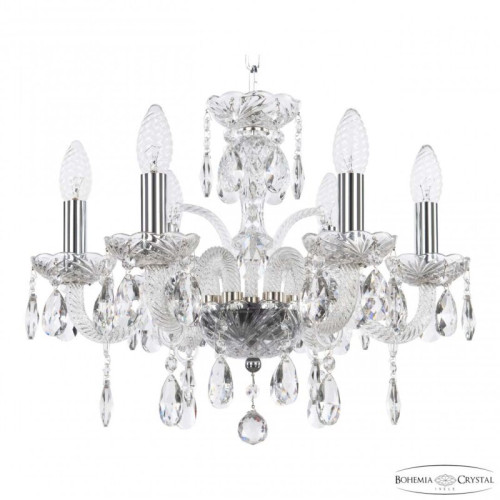 Подвесная люстра Bohemia Ivele Crystal 118 118/6/141 Ni
