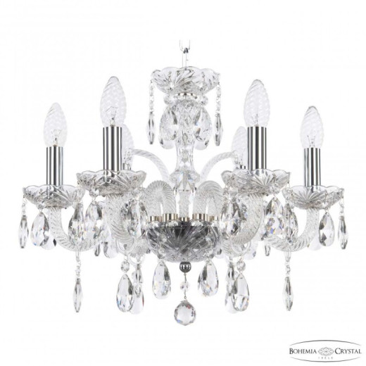 Подвесная люстра Bohemia Ivele Crystal 118 118/6/141 Ni