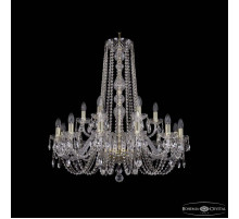 Подвесная люстра Bohemia Ivele Crystal 1402 1402/12+6/300/h-90 G
