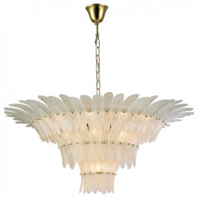 Подвесная люстра Newport VICTORIA 8812/C new gold white