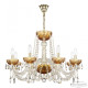 Подвесная люстра Bohemia Ivele Crystal 5402 5402/8/240 G Amber/M-1F