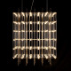 Подвесная люстра O-LUCE Cosmic Glass ячейка 15*15 см 1094011-6