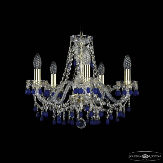 Подвесная люстра Bohemia Ivele Crystal 1410 1410/5/160 G V3001
