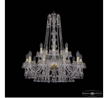 Подвесная люстра Bohemia Ivele Crystal 1409 1409/10+5/240/h-77 G