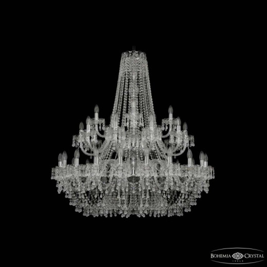 Подвесная люстра Bohemia Ivele Crystal 1410 1410/20+10+5/400/2d Ni V0300