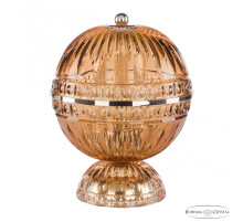 Подвесная люстра Bohemia Ivele Crystal 5480 5480L/17 G Amber/M-1G