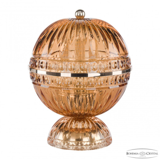 Подвесная люстра Bohemia Ivele Crystal 5480 5480L/17 G Amber/M-1G