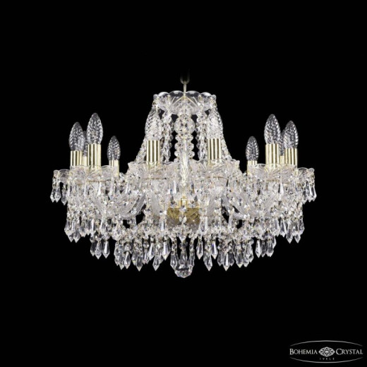 Подвесная люстра Bohemia Ivele Crystal 1403 1403/12/195 G