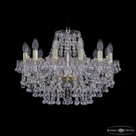 Подвесная люстра Bohemia Ivele Crystal 1409 1409/12/195 G