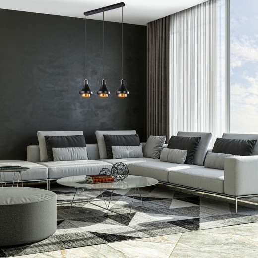 Подвесная люстра Escada NORA 1147/3S Black