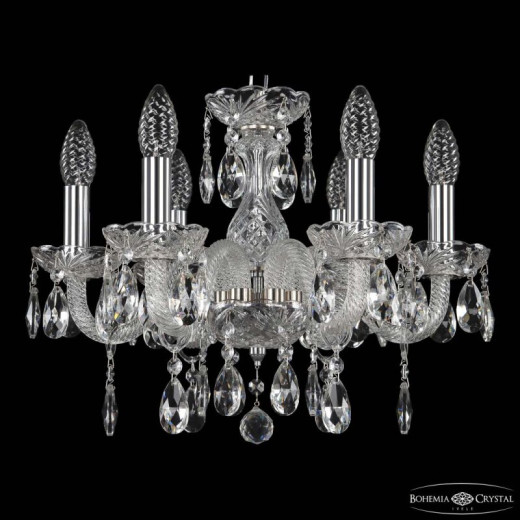 Подвесная люстра Bohemia Ivele Crystal 117 117/6/141 Ni