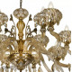 Подвесная люстра iLamp Asia 61082-8+4 BR