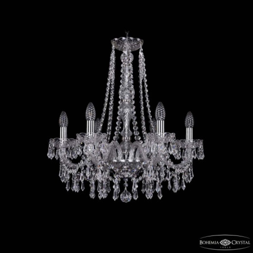 Подвесная люстра Bohemia Ivele Crystal 1403 1403/6/195/h-60 Ni