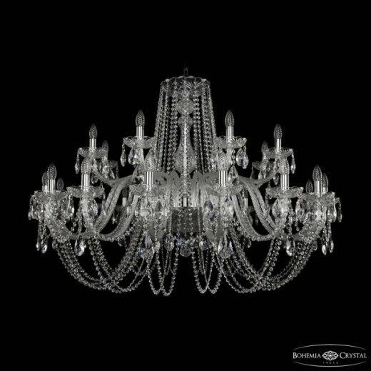 Подвесная люстра Bohemia Ivele Crystal 1402 1402/16+8/460 Ni