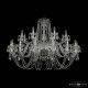 Подвесная люстра Bohemia Ivele Crystal 1402 1402/16+8/460 Ni