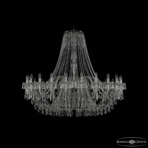 Подвесная люстра Bohemia Ivele Crystal 1403 1403/24/530 Ni