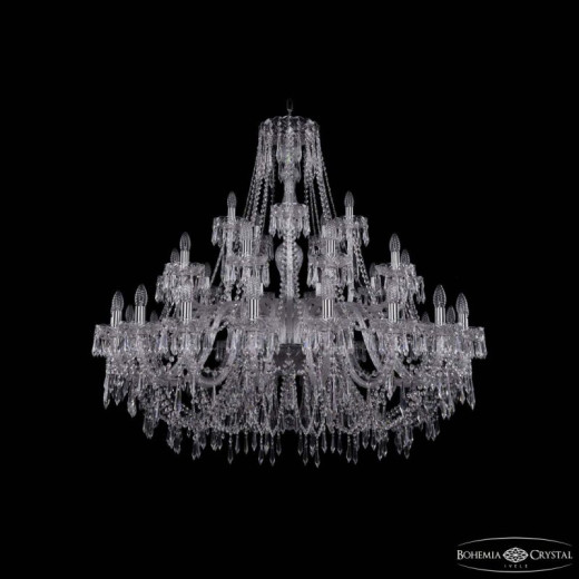 Подвесная люстра Bohemia Ivele Crystal 1403 1403/20+10+5/460 Ni
