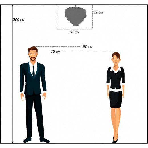 Подвесная люстра Arti Lampadari Sabina Sabina E 1.5.32.100 G