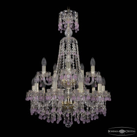 Подвесная люстра Bohemia Ivele Crystal 1410 1410/10+5/195/XL-84/2d G V7010