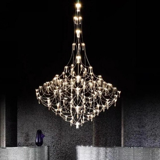 Подвесная люстра O-LUCE Alla Crystal 1095311-0