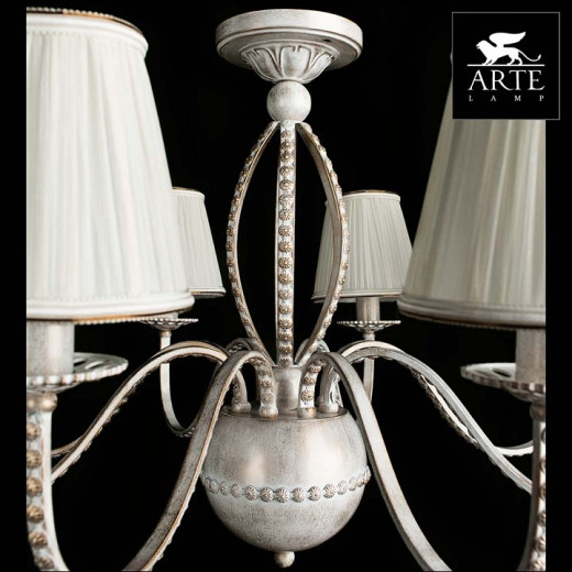 Подвесная люстра Arte Lamp Calamaro A2046LM-8WG