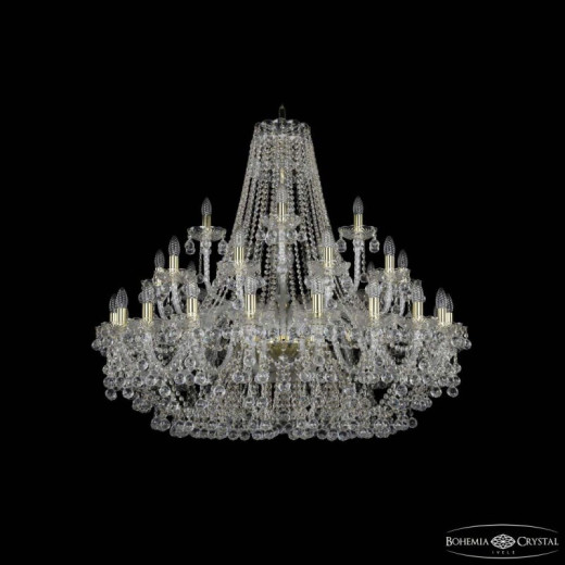 Подвесная люстра Bohemia Ivele Crystal 1409 1409/20+10+5/400 G