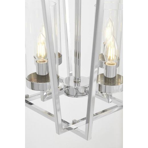 Подвесная люстра LUMINA DECO Afres LDP 1246-4 CHR