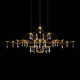 Подвесная люстра Loft it Mira 10587/1000 Gold Asfour